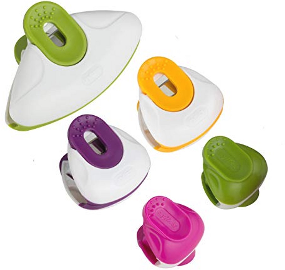 Multifunctionele Tasclips - Veelkleurige Kunststof Sluitclips voor Voedsel en Notities - Vaatwasserbestendig en Ergonomisch Ontwerp