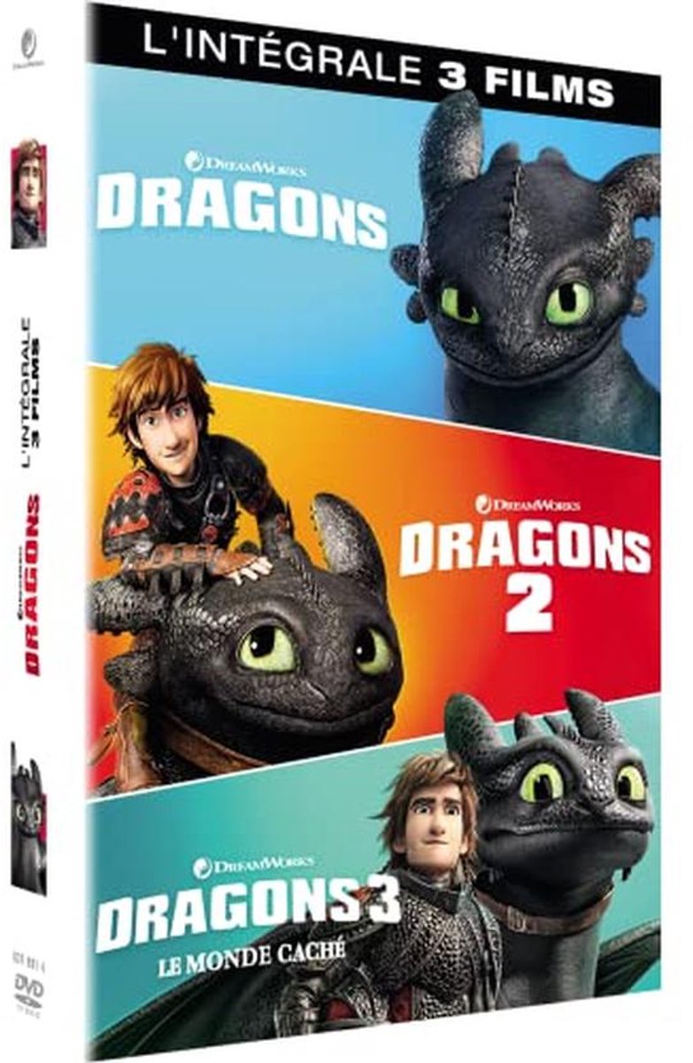 Dragons 1, 2 en 3: Le Monde Caché – Een betoverende avontuur verzameling