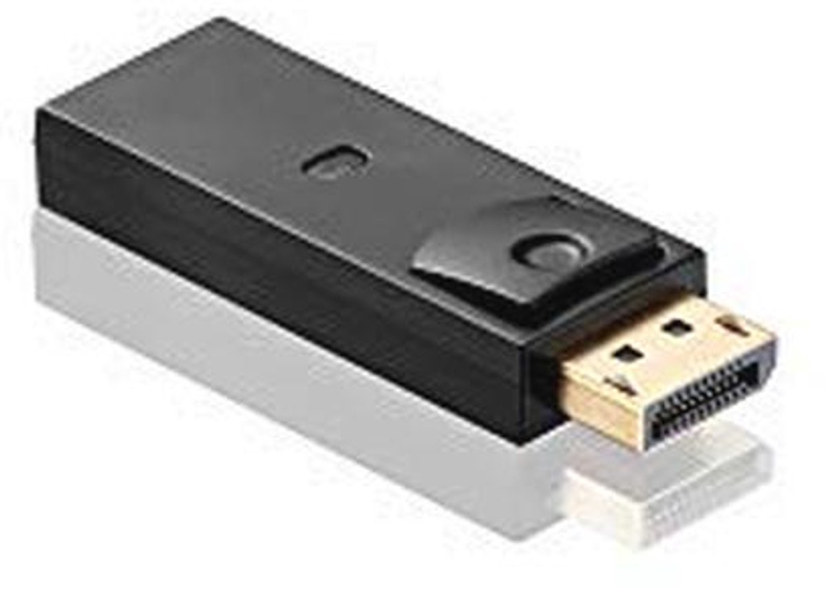 DisplayPort naar HDMI Adapter - Zwart - Maximaal 1080p Full HD