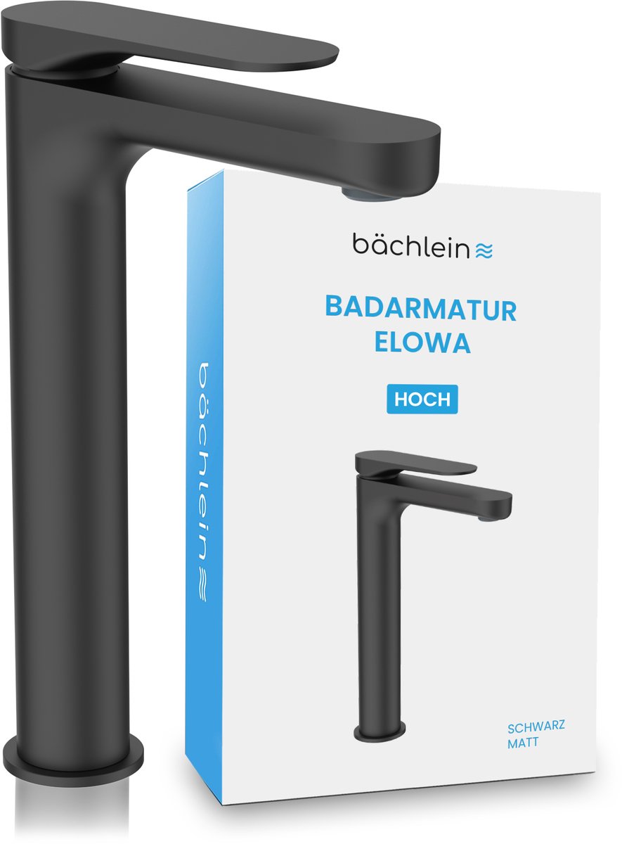 Bächlein – Design-badkamerarmatuur – Elowa – Hoge uitvoering