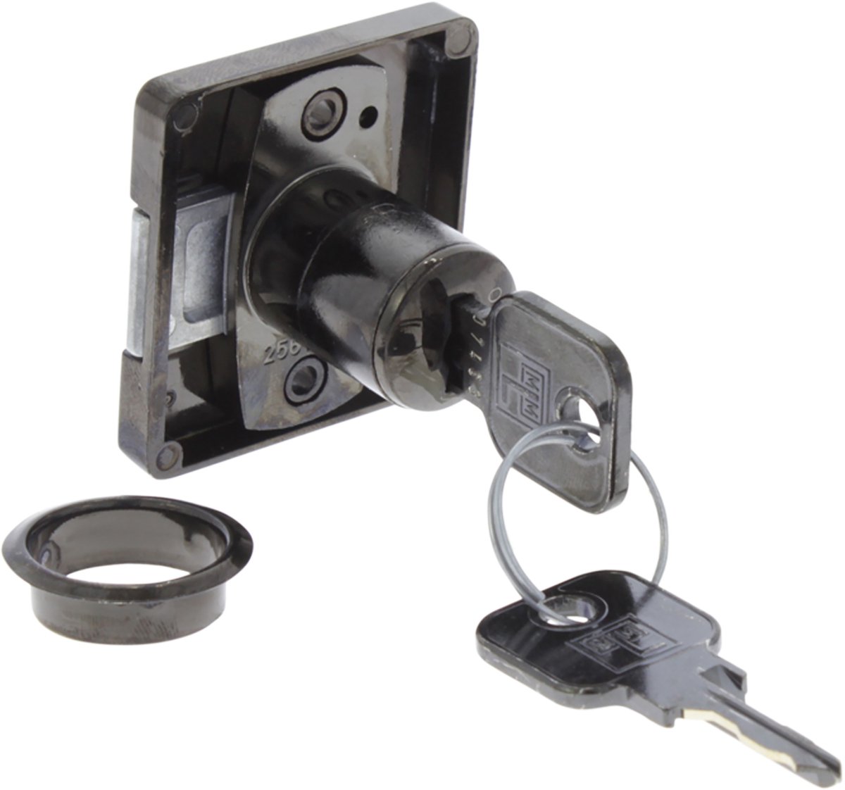 Starx kast cilinderslot - inbouw - kast - zwart
