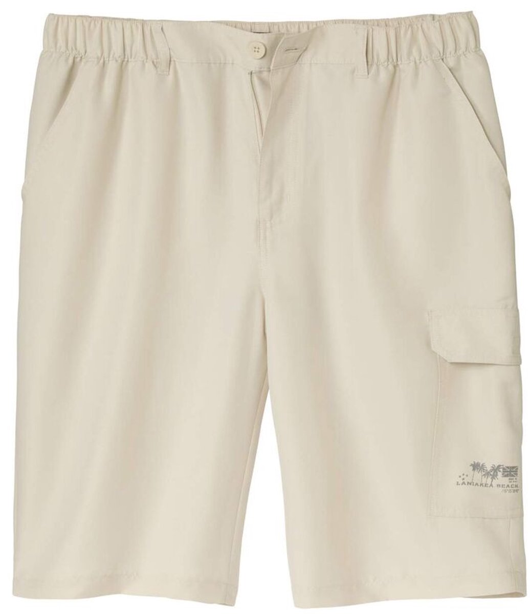 ATLAS FOR MEN - Cargobermuda van microvezel voor de vakantie - Heren - Verkrijgbaar in grote maten - M