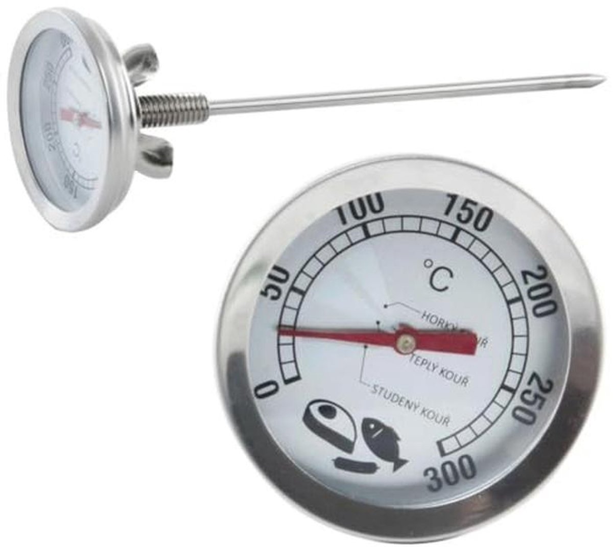 Rookthermometer voor Rookoven - Perfect voor Vlees en Vis
