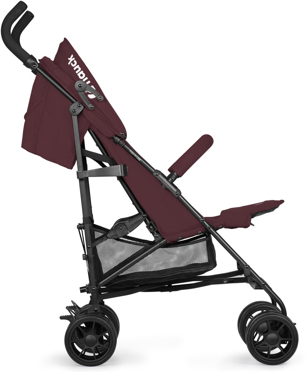 hauck Fold N Care - Lichtgewicht buggy met kap voor op reis - Blackberry thumbnail 4