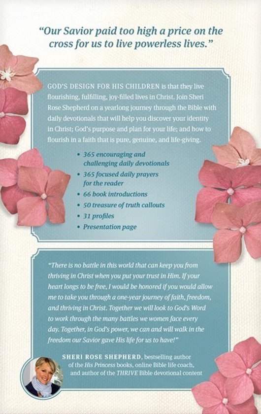 NLT THRIVE Devotional Bible for Women Hardcover