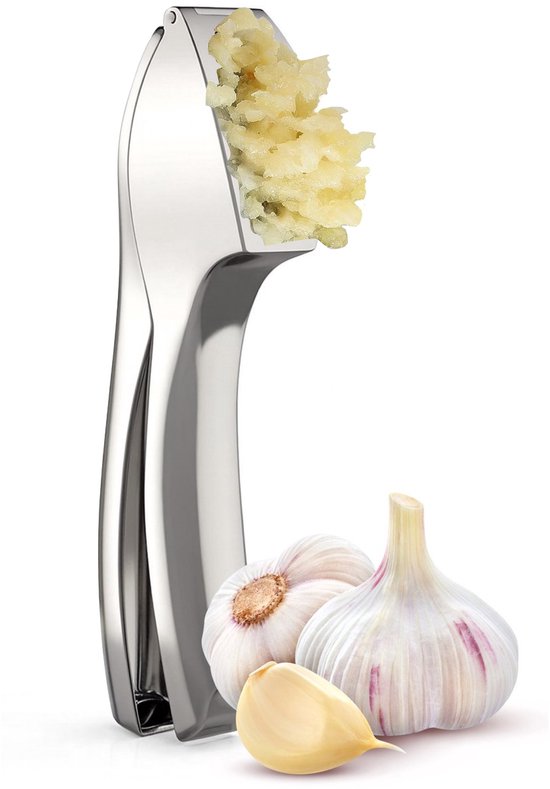Luft Professionele Knoflookpers RVS - Lookpers - Gemberpers - Knoflookrasp - Garlicpress