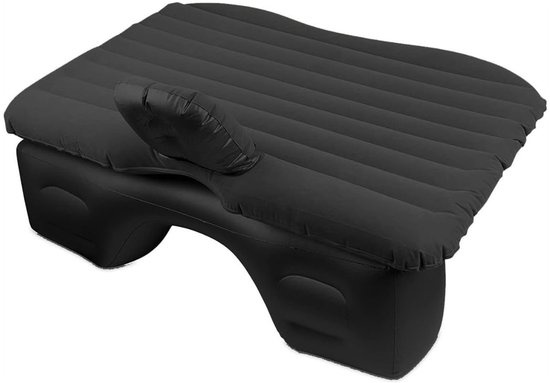 RWB® Auto Matras - Auto Luchtbed - Opblaasbed Auto - 140 x 84 x 45 - met V12 Pomp van Merkloos — afbeelding 2
