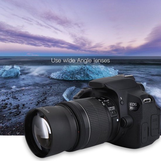 Walimex Pro 10mm 1:3,1 VCSC-groothoeklens (incl. zonnekap, IF, tandwiel, traploos diafragma en