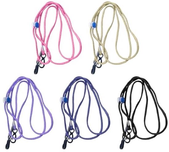 Set van 5 Handschoen Klemmen met Verstelbare Band voor Ski- en Kinderhandschoenen