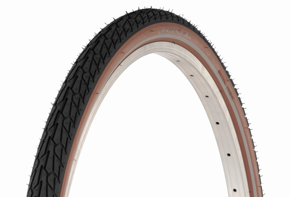 Rucanor Fusion Buitenband 3 mm Anti-lek 28 x 1.60 (42-622) Zwart/Bruin