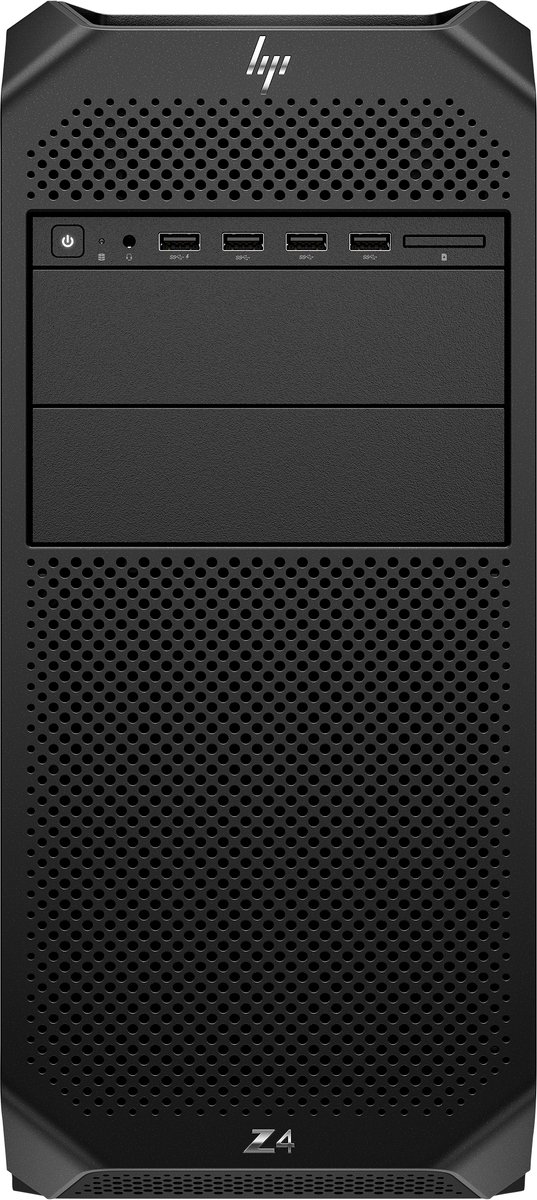 HP Renew Z4 G5 Workstation PC Intel® Xeon® W w3-2423 32 GB DDR5-SDRAM 512 GB SSD NVIDIA RTX A4000 Windows 11 Pro Tower AI Workstation Zwart