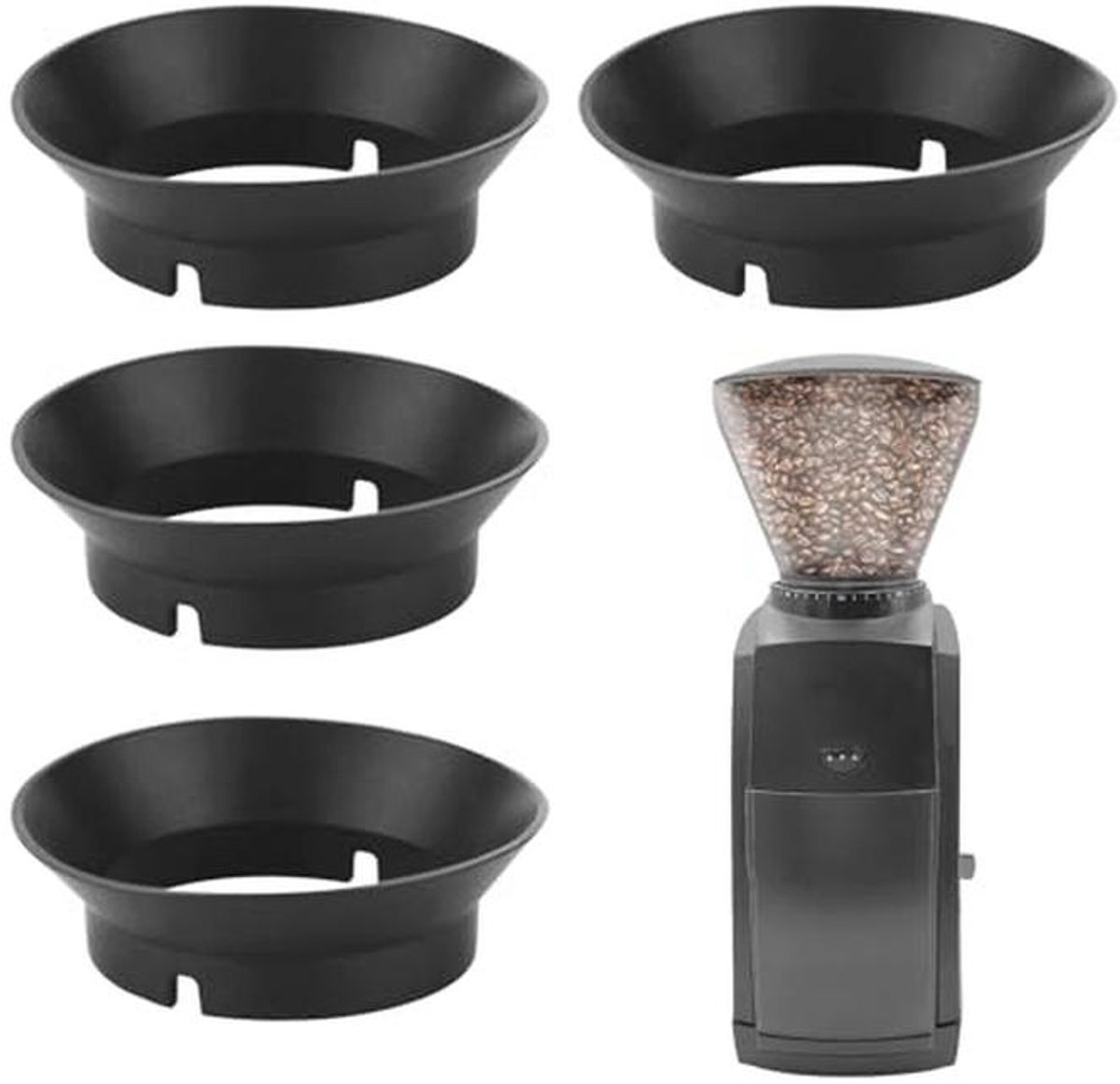 4 Stuks Siliconen Pakking voor Koffiemolens – Vervangring voor Encore en Virtuoso