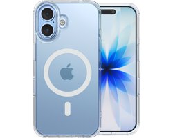 My Case Transparant Hoesje – Geschikt voor iPhone 17 - Geschikt voor MagSafe – Slank, Sterk en Shock proof
