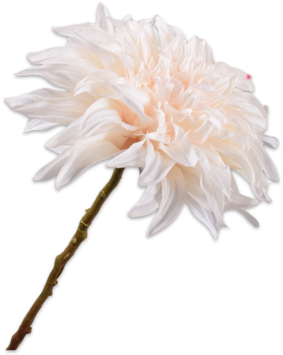 Silk-ka Dahlia steel creme RT 63 cm