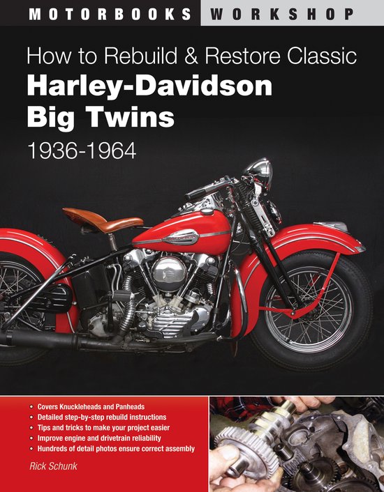 How To Rebuild And Restore Classic Harley-Davidson Big Twins - cover