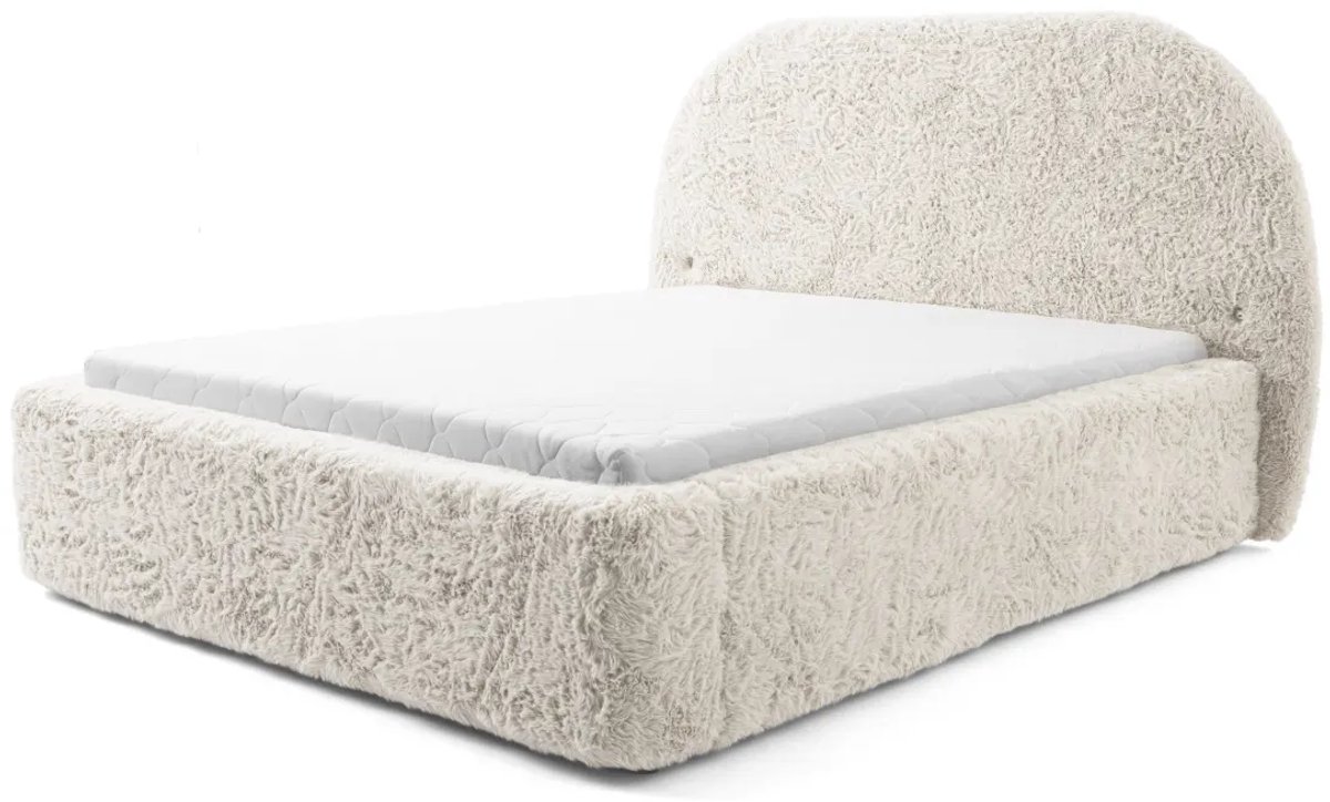 boxspring fado- 160x200- zachte rabbit stof- zonder matras- zetelsenbedden
