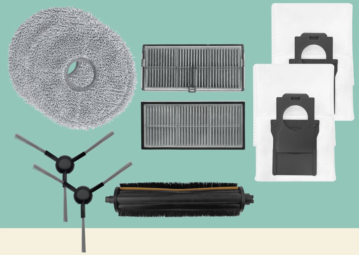 Replacements® onderhoudsset geschikt voor Dreame L40 Ultra AE - L50Pro Ultra.