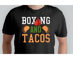 Boxing Tacos Vintage Boxing - T Shirt - Boxing - BoxerLife - BoxingTraining - FightMode - Gift - Cadeua - Boksen - BokserLeven - BoksTraining - VechtModus