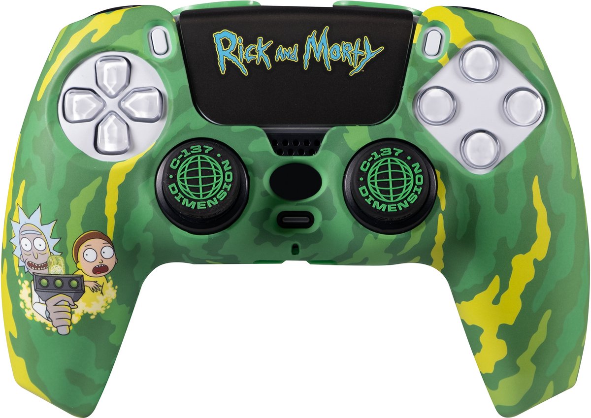 Rick and Morty Combo Pack voor Playstation 5 controller