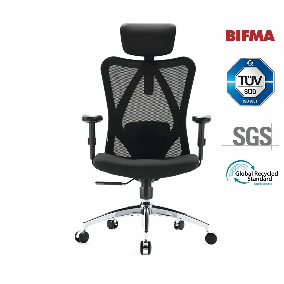 SIHOO M18 Ergonomische Bureaustoel met (EAN: ...8197)