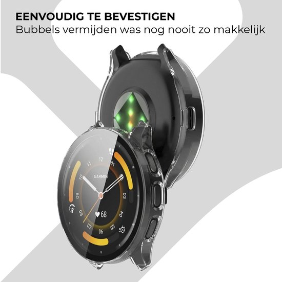 4 Stuks Screenprotector Voor Garmin Venu 3s – Zelfherstellend TPU – Kristalhelder – Eenvoudige Installatie – Volledige Bescherming