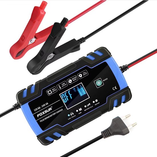 Impulse S8 (24V-8AH) Acculader van Victron Energy voor uw scootmobiel Impulse S8 (24V-8AH) Acculader van Victron Energy voor uw scootmobiel