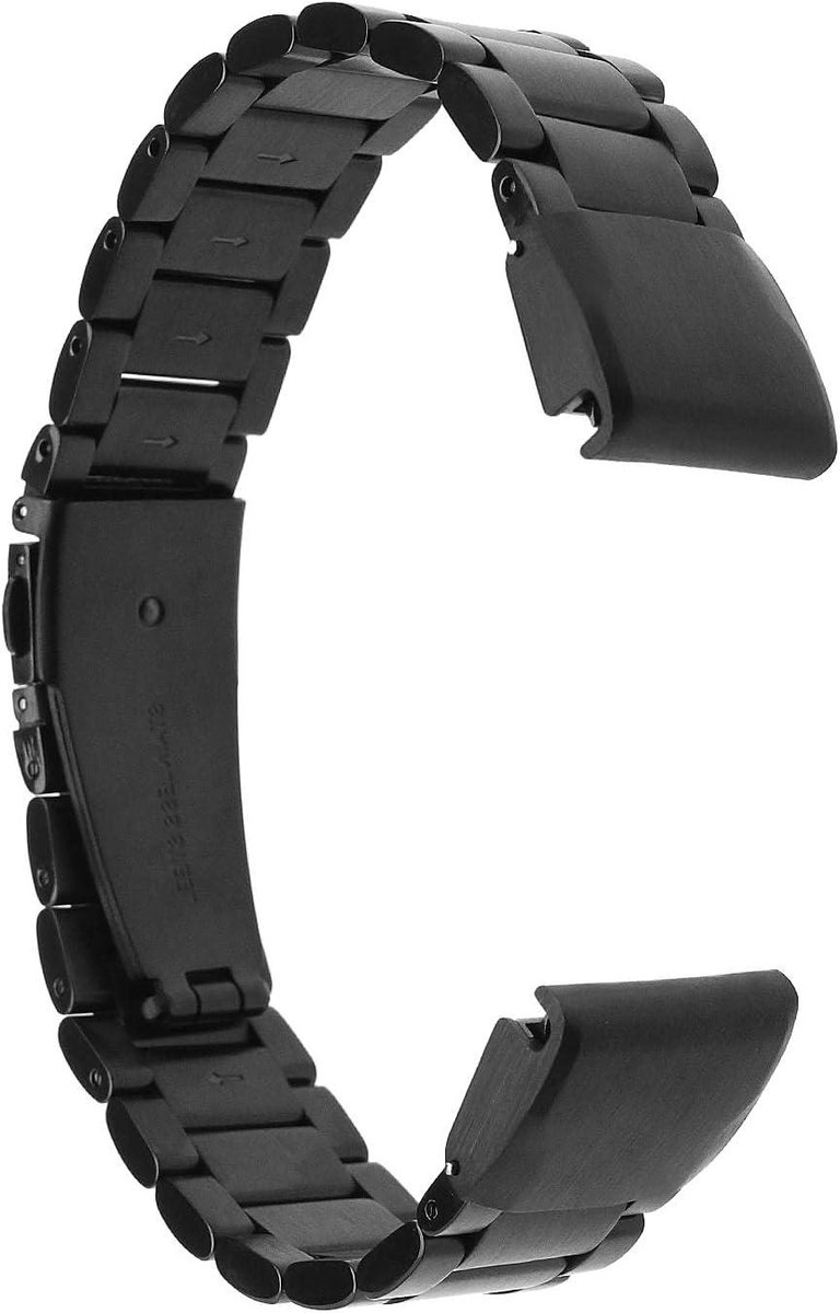 Allecta - Roestvrij Staal Horlogeband voor Garmin Fenix 5S-5S Plus-6S-6S Pro-7S-7S Solar - Polsband Vervanging - 170-225mm - Duurzaam en Stijlvol