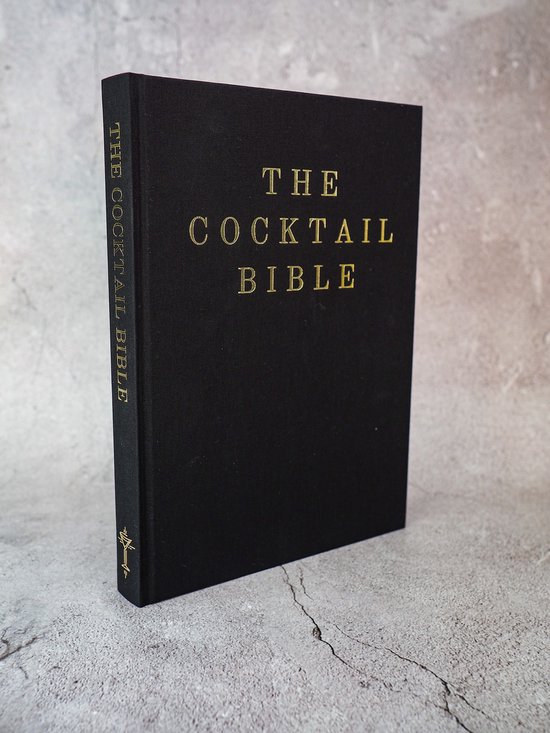 The Cocktail Bible Book (Gouden letters ) - boek met de lekk ... - cover