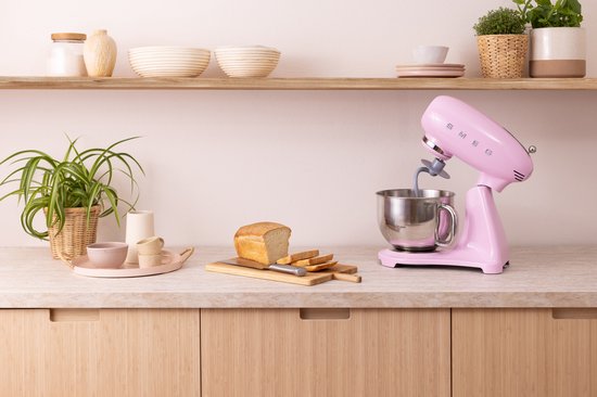 SMEG SMF05PKEU - Keukenmachine - Roze - 1000 W - Full Color van Merkloos — afbeelding 5
