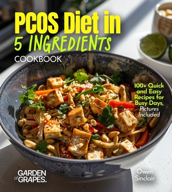 PCOS Diet in 5 Ingredients Cookbook - cover