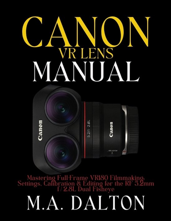 The Canon VR Lens Manual - cover