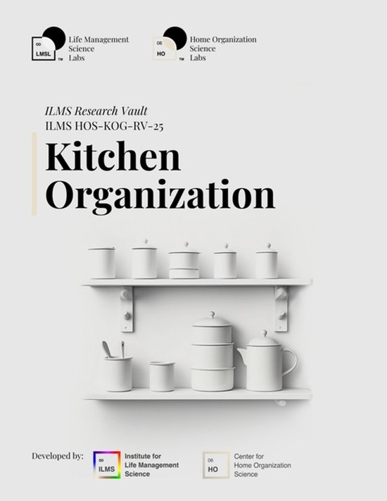 ILMS Research Vault - Kitchen Organization (HOS-KOG-RV-25) - cover