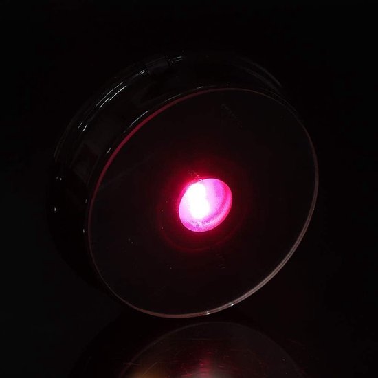 Kristallen led-lichtvoet, kleurrijke licht roterende kristallen displayvoet standaard houder met gevoelige aanraakschakelaar voor 3D kristallen glazen bol kunst sieraden (zilver Kristallen led-lichtvoet, kleurrijke licht roterende kristallen displayvoet standaard houder met gevoelige aanraakschakelaar voor 3D kristallen glazen bol kunst sieraden (zilver