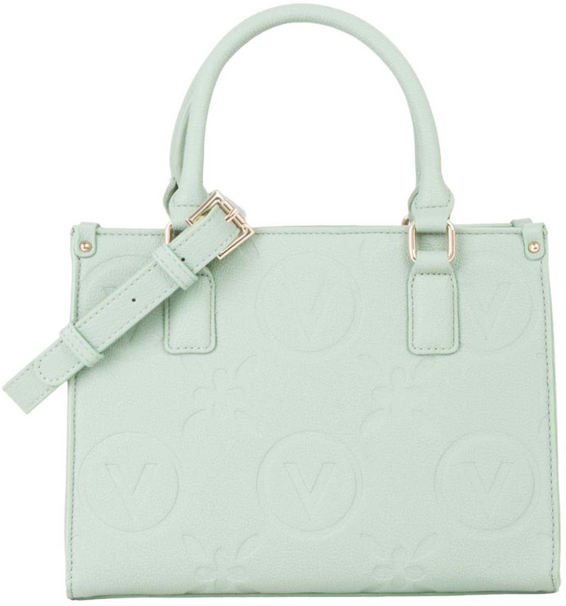 VALENTINO handtas schoudertas Samba Re Shopping Bag Laguna kaki