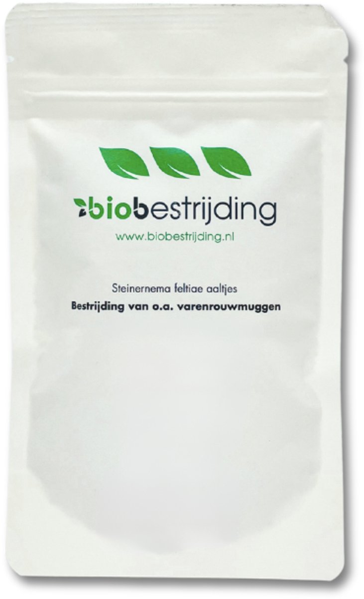 Biobestrijding - aaltjes tegen mieren & rouwvliegjes - voor 100m² - 50 mln Steinernema feltiae