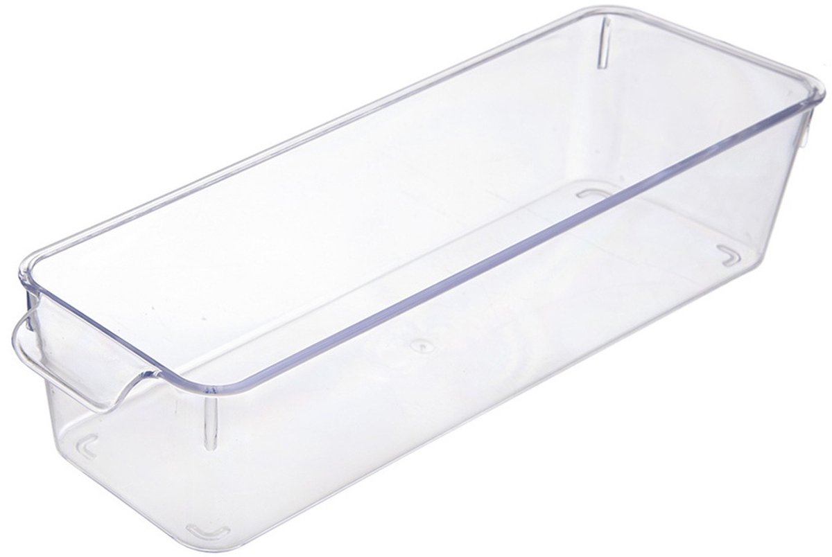 Orion Urovnejto Serie - Koelkast Organizer - 32,5x10x7,5 cm - Transparant - Praktische Handgreep