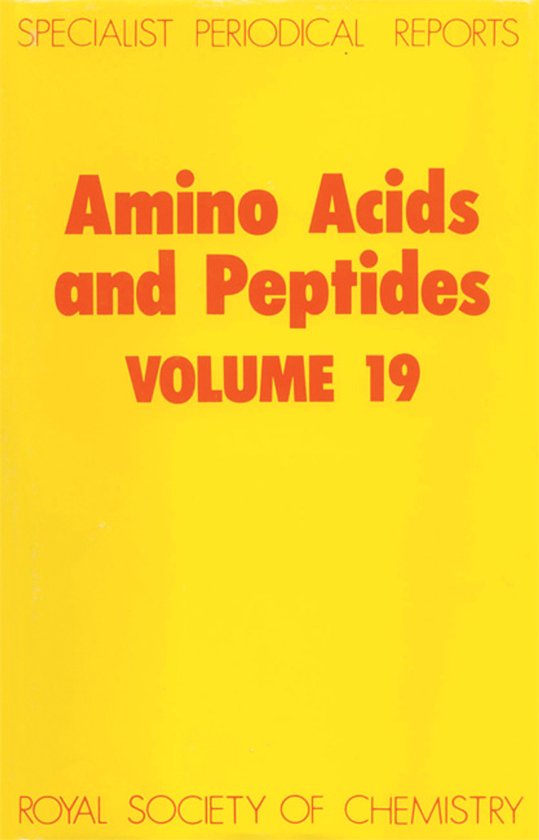 Specialist Periodical Reports - Amino Acids and Peptides- Am ... - cover