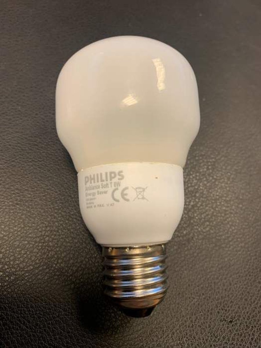 Ledlamp 8Watt E27 Philips Ambiance soft