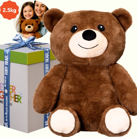 Being Together Verzwaringsknuffel Beer - Voor volwassenen en kinderen - 2,5kg