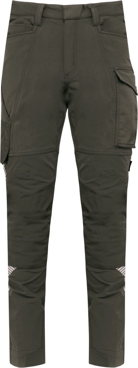 WK. Designed To Work Gerecycled stretchbroek met veel zakken unisex WK746 - Dark Khaki - 52 NL (46 FR)