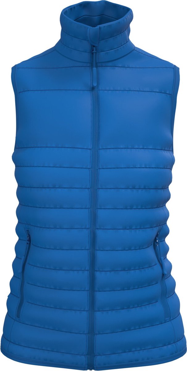 iDeal Basic Brand Gewatteerde dames bodywarmer IB6173 - Ideal Royal Blue - XXL