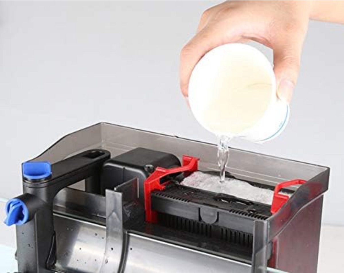 AquaOne Aquarium buitenfilter Cbg 800 Hang-on filter met UVC-zuiveraar 75-190 L UVC-pomp Sponsfilter Waterfilter Stil Extern thumbnail 6