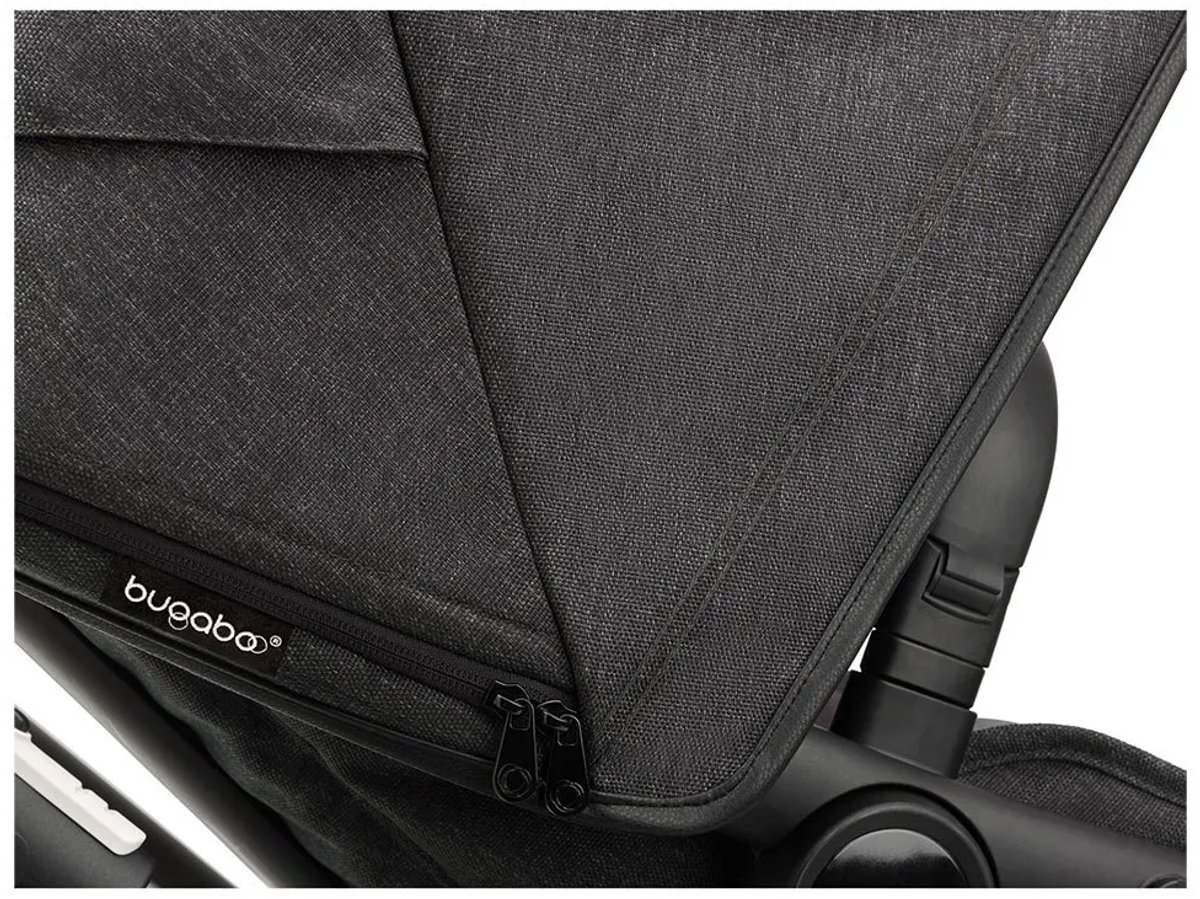 Bugaboo Fox 3 Kinderwagen 2 in 1 Mineral Compleet Black - afbeelding 3