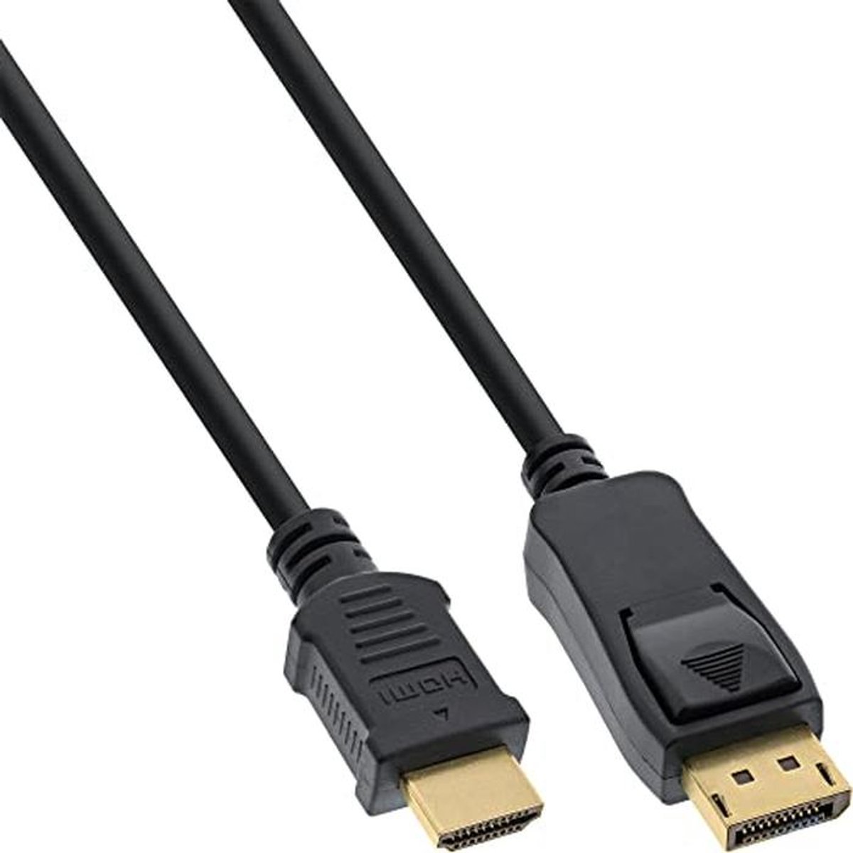 DisplayPort naar HDMI converter kabel 0,5 m - zwart