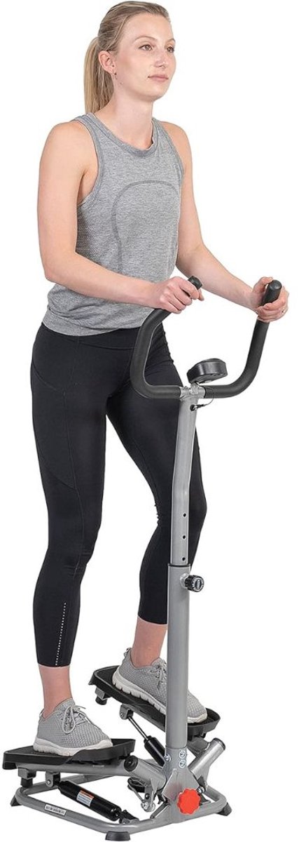 SCH® Crosstrainer - Crosstrainers - Crosstrainer Fitness - Grijs - 56cm x 47cm x 127cm