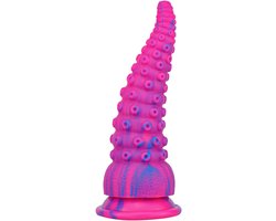 Oneay Fantasy Tentakel Dildo 18 cm – Octopus Monster Seksspeeltje met Zuignap – Realistische LSR Siliconen Anale & Prostaat Stimulator