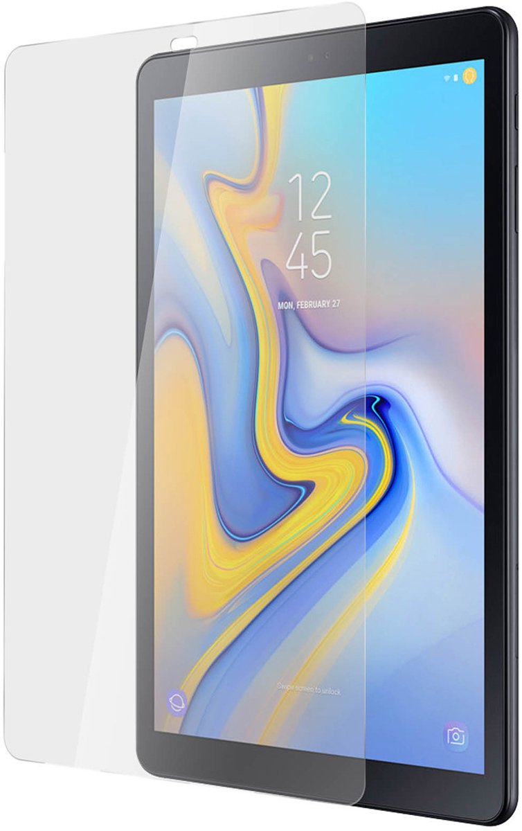 MYWAY, Screenprotector geschikt voor Samsung Galaxy Tab A 10.5 - Easy Glass Standard, Transparant