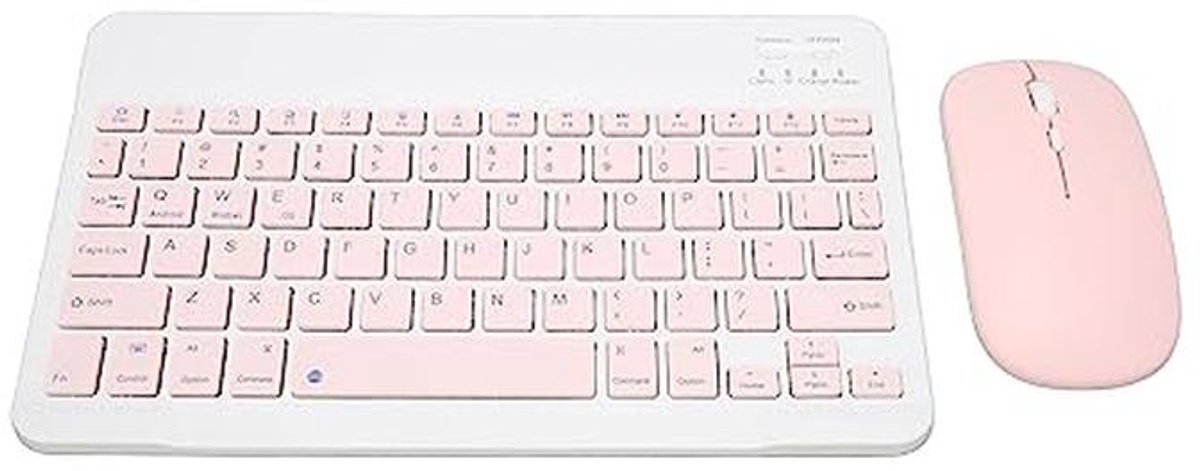 Draadloos Toetsenbord en Muis Set voor Tablet en Mobiele Telefoon - 10 Inch