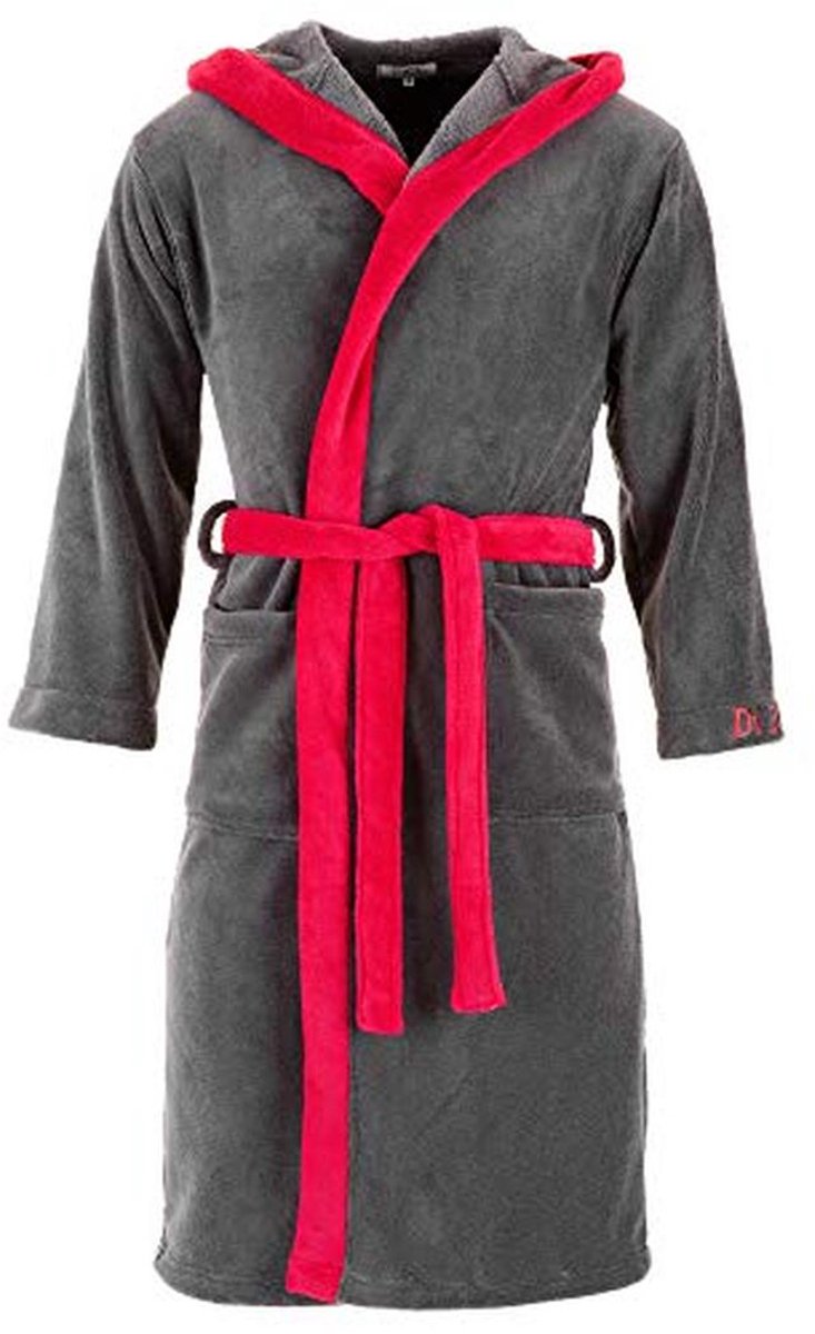 Heren Badjas met Capuchon van Luxe Microvezel - Beschikbaar in Maten S - 5XL