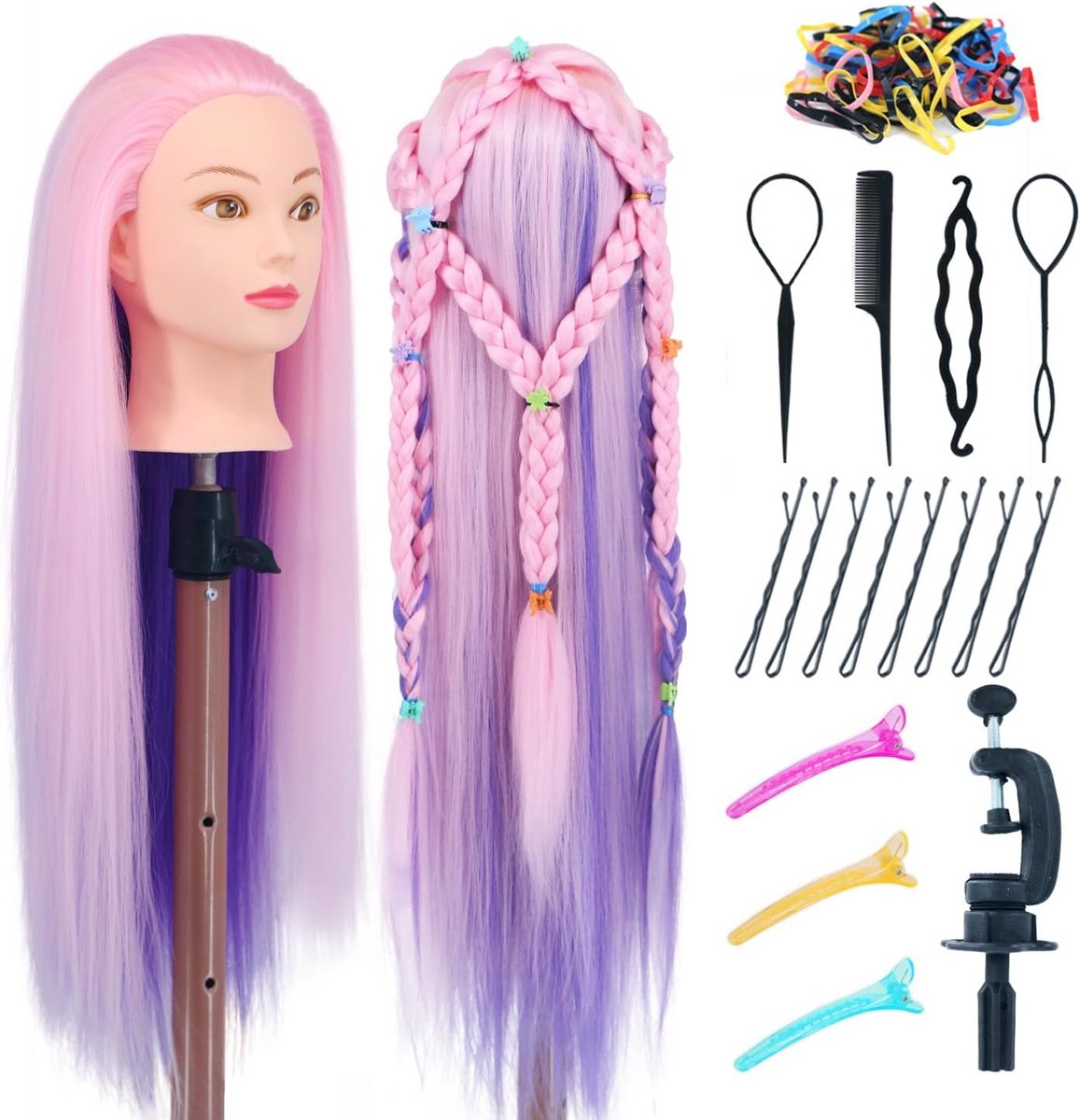 Training Hoofd 29 Inch voor Haarstyling en Cosmetologie